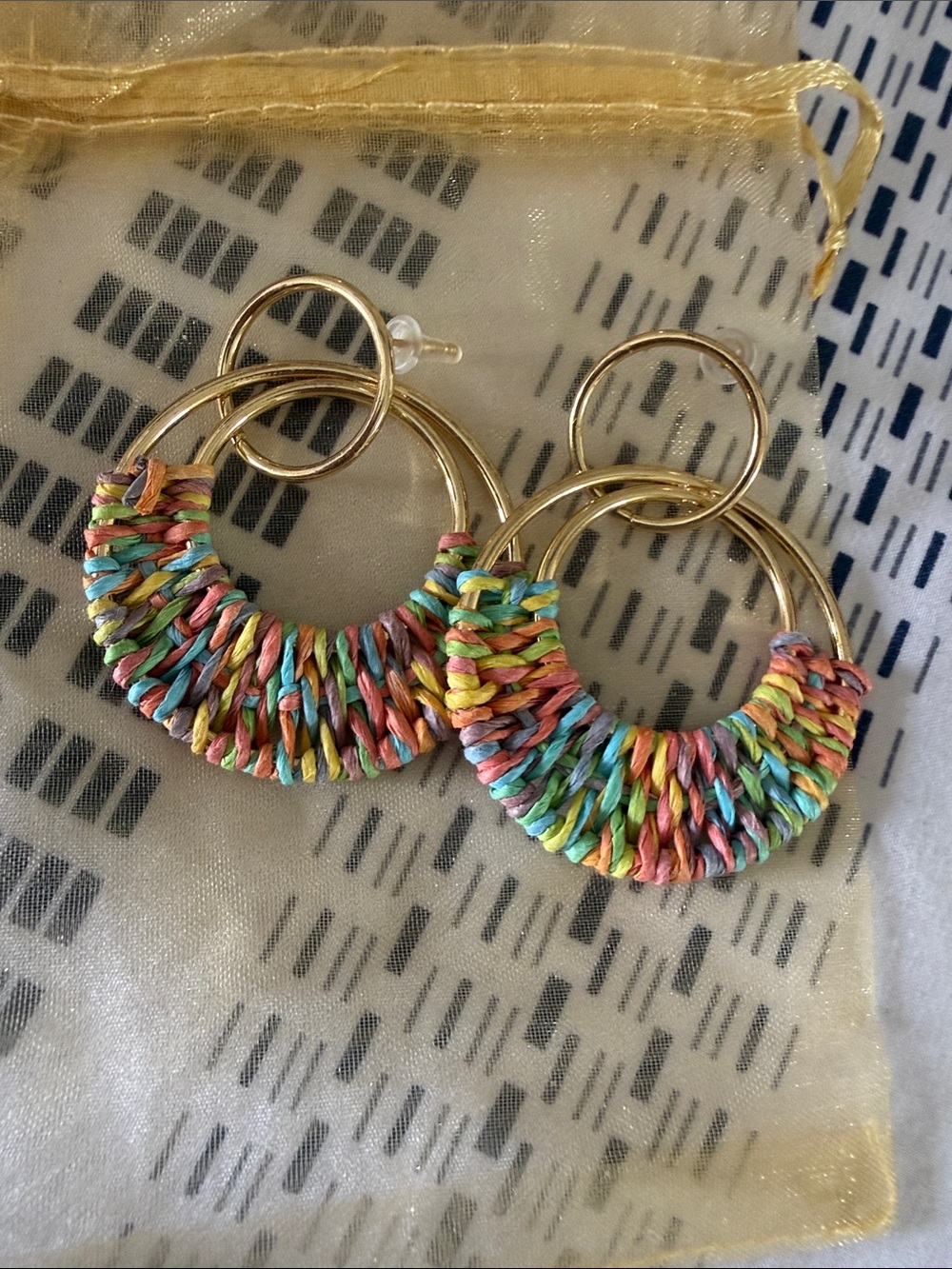 Fun Summer Multicolored Earrings